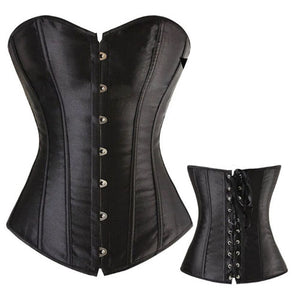 Overbust Flat Steel Bone Corset