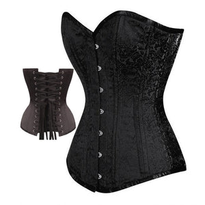 Overbust Spiral Steel Bone Corset